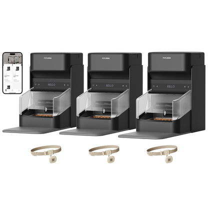 RFID Automatic Cat Feeder with Collar Tag Access Control