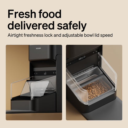 RFID Automatic Cat Feeder with Collar Tag Access Control