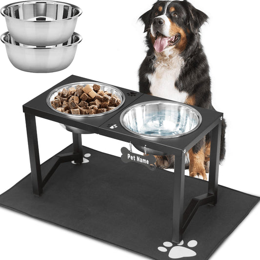 Metal Elevated Dog Bowl Stand
