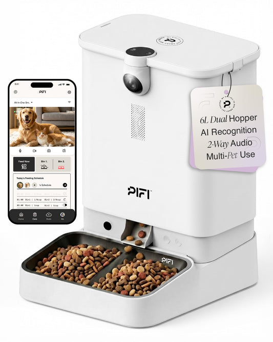 Smart Automatic Pet Feeder with Moisture Control Food Storage