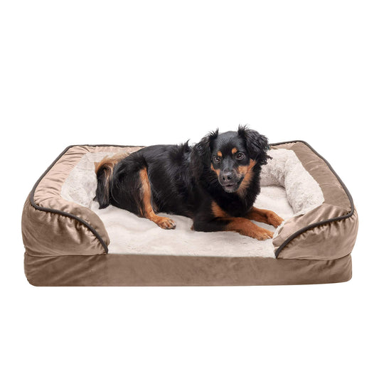 Furhaven Cooling Gel Dog Bed