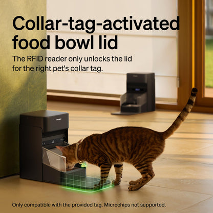 RFID Automatic Cat Feeder with Collar Tag Access Control