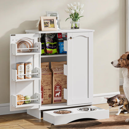 31.7" Elevated Dog Feeding Station