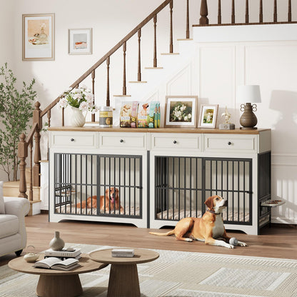 42" Modern Dog Crate Furniture